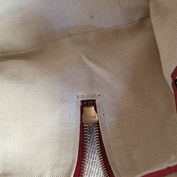Gucci Sherry Web Boston 25 Bag GG Canvas..Authentic w/COA. - Picture 15 of 16